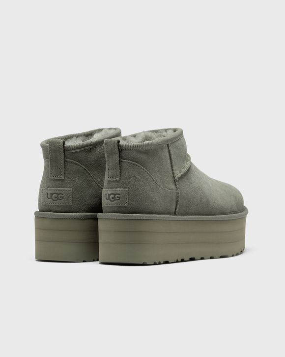 UGG WMNS CLASSIC ULTRA MINI PLATFORM Green | BSTN Store