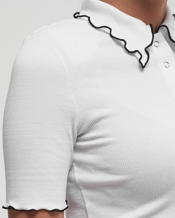Rib Polo Top