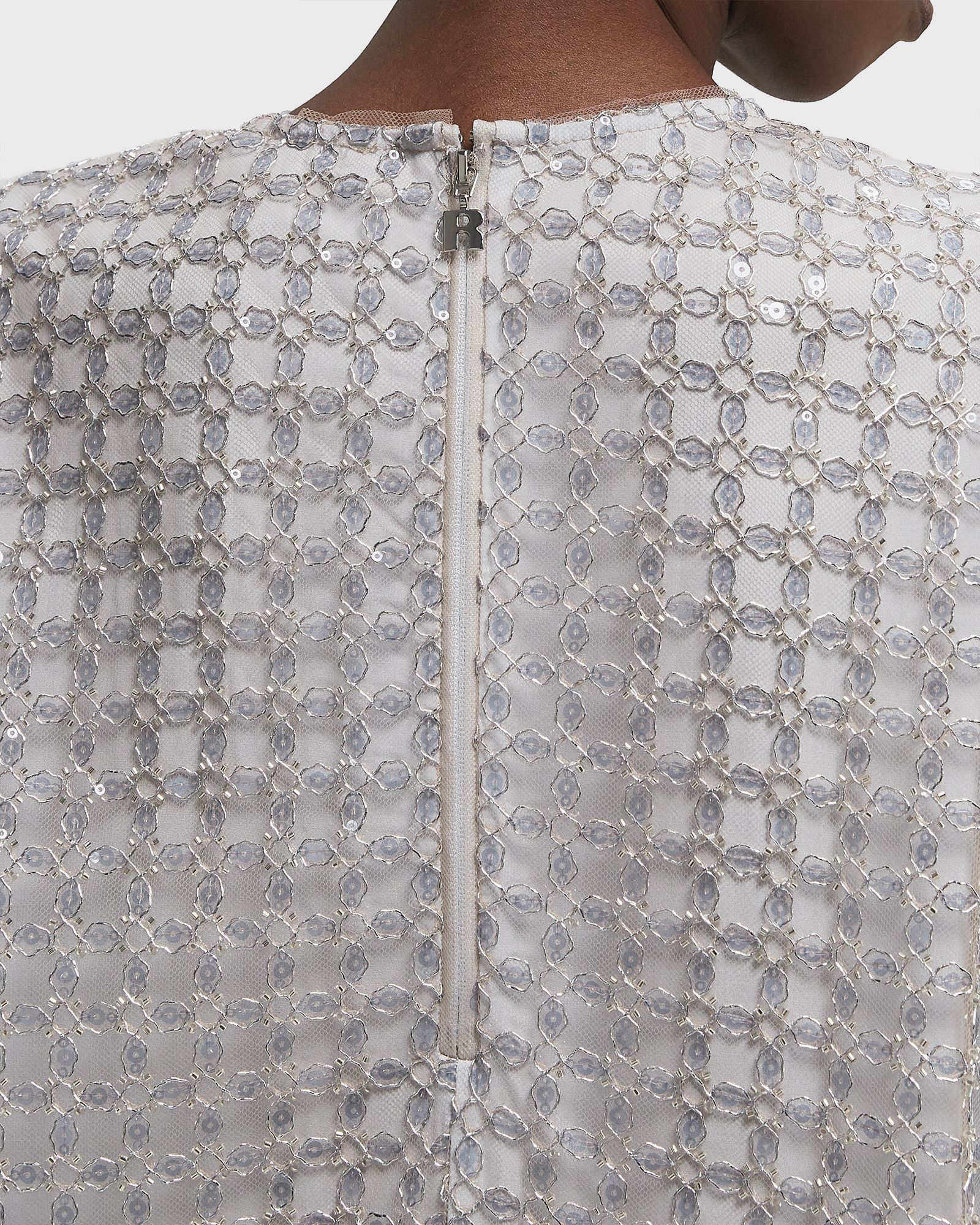 Beaded Oversized Top