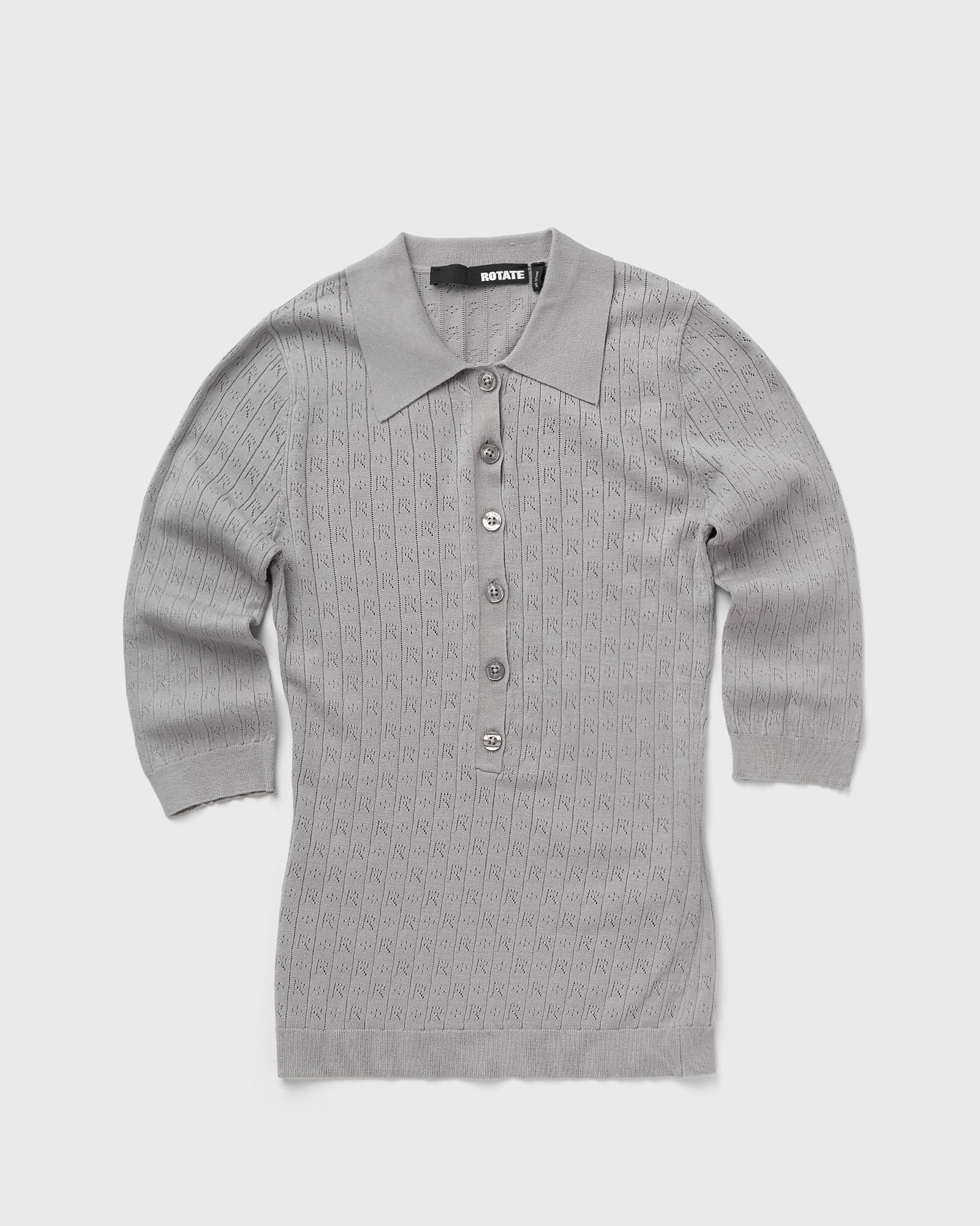 Pointelle Polo Shirt
