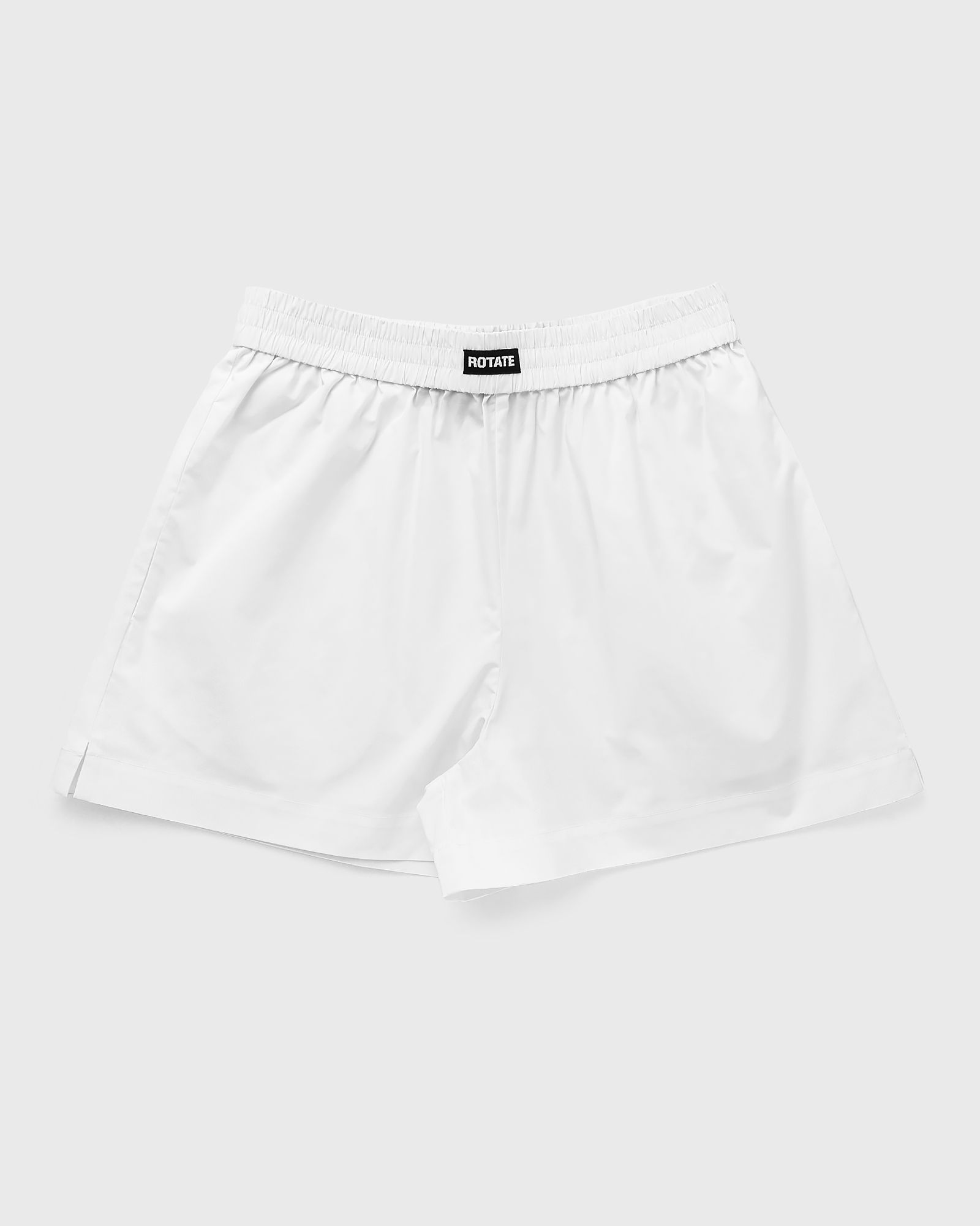 ショートパンツ ROTATE SS25 'Elasticated' shorts (113828400 400) ROTATE Birger Christensen Elasticated Shorts White | BSTN Store