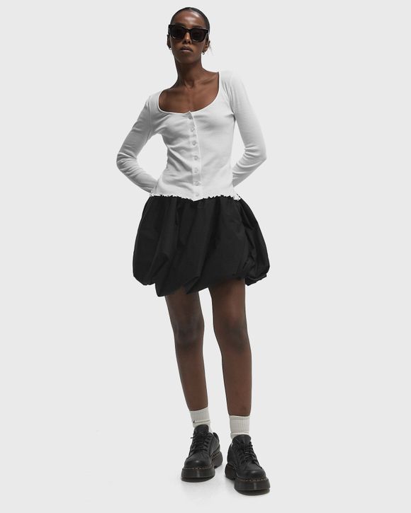 ROTATE Birger Christensen Mini Balloon Skirt Black | BSTN Store