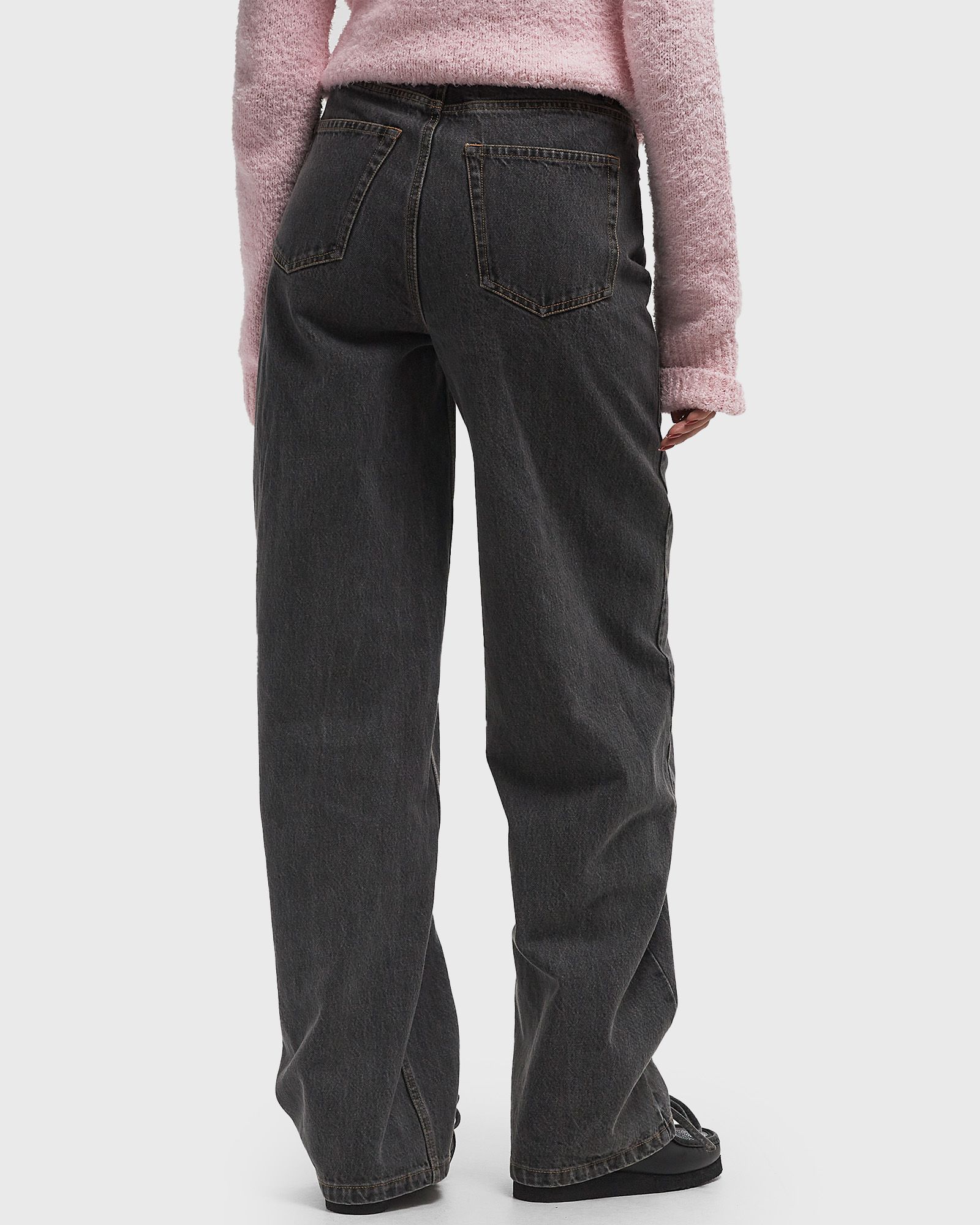 Denim Laced Leg Pants