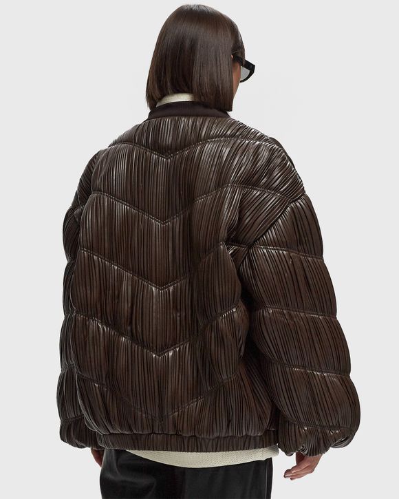 ジャケット ROTATE Birger Christensen Jackets ROTATE BIRGER CHRISTENSEN Braided Cropped Bomber Jacket