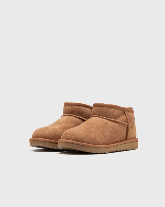 UGG Big Kids Ultra Mini boots good Chestnuts 1130750K-CHE(other sizes available)