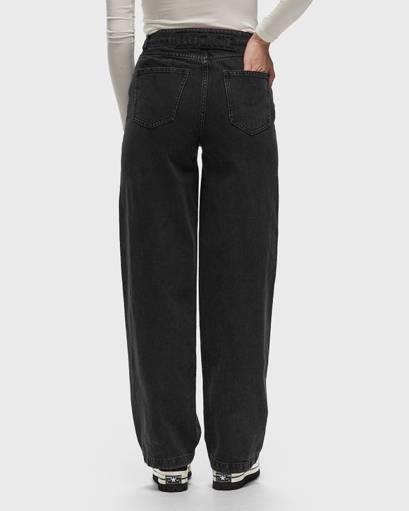 パンツ ROTATE BIRGER CHRISTENSEN Five-pocket pants Wide Leg 5 Pocket Jeans Black - ROTATE Birger Christensen