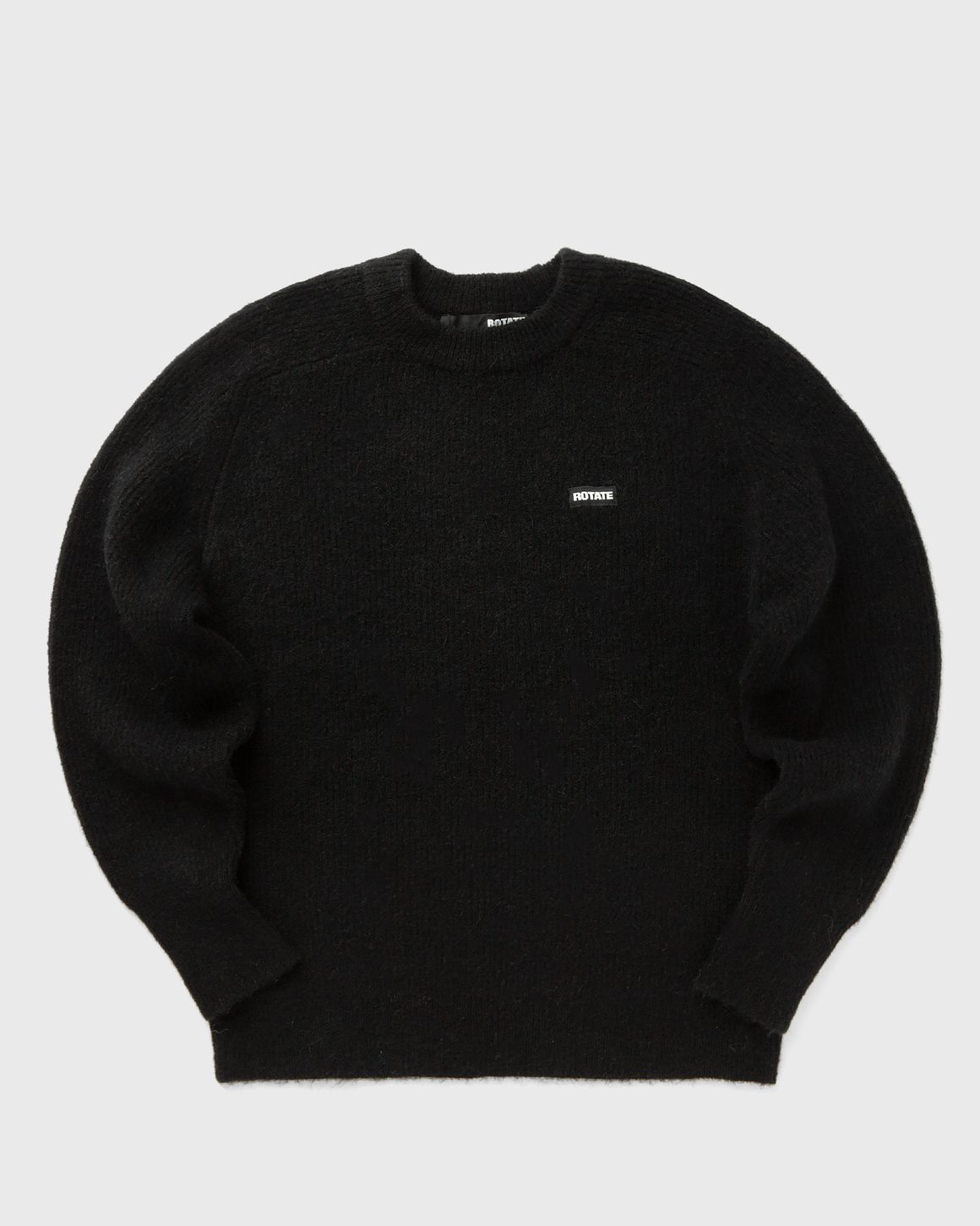 【関税&送料込】Rotate Birger Christensen Black Oversize Bla ROTATE Birger Christensen Oversized Sweater Black | BSTN Store