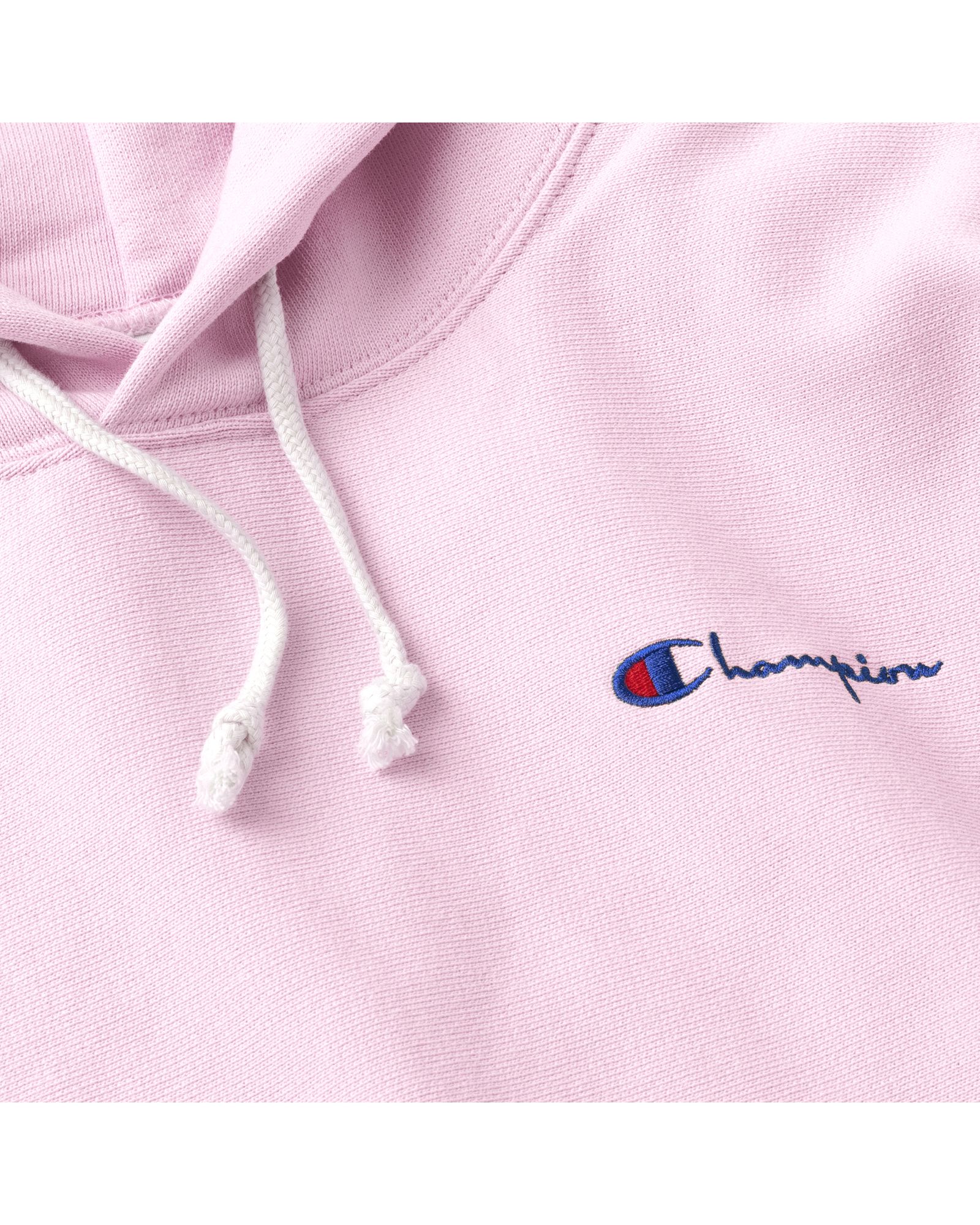 WMNS SMALL SCRIPT LOGO REVERSE WEAVE HOODIE