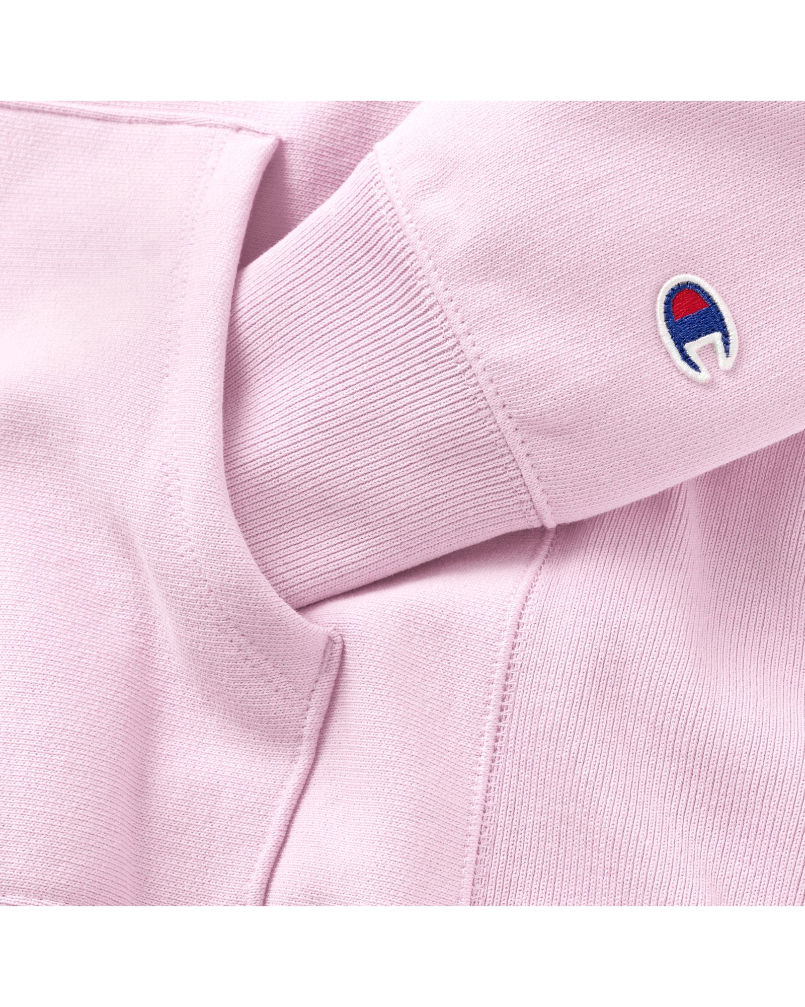 WMNS SMALL SCRIPT LOGO REVERSE WEAVE HOODIE