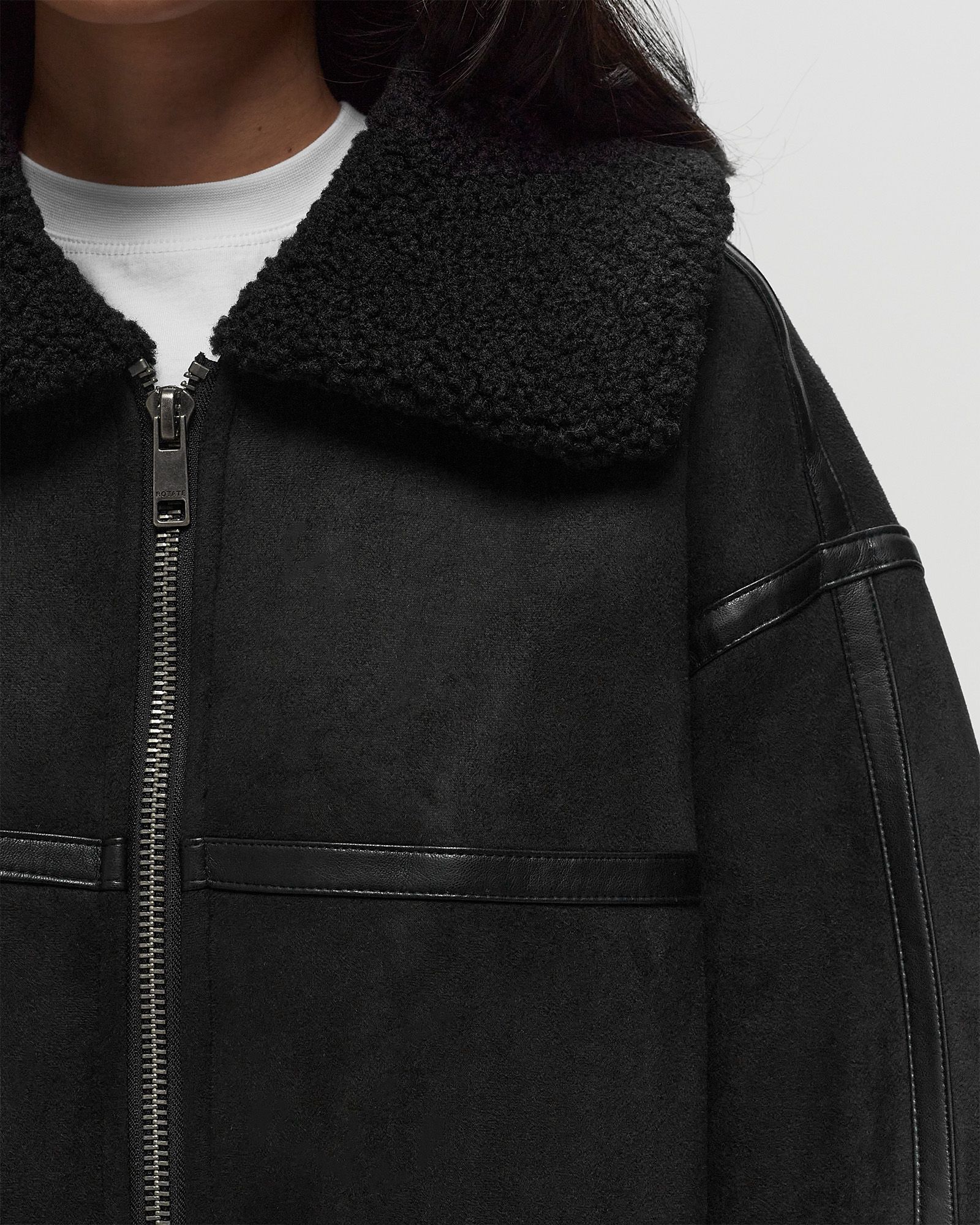 Oversized Bomber Jacket