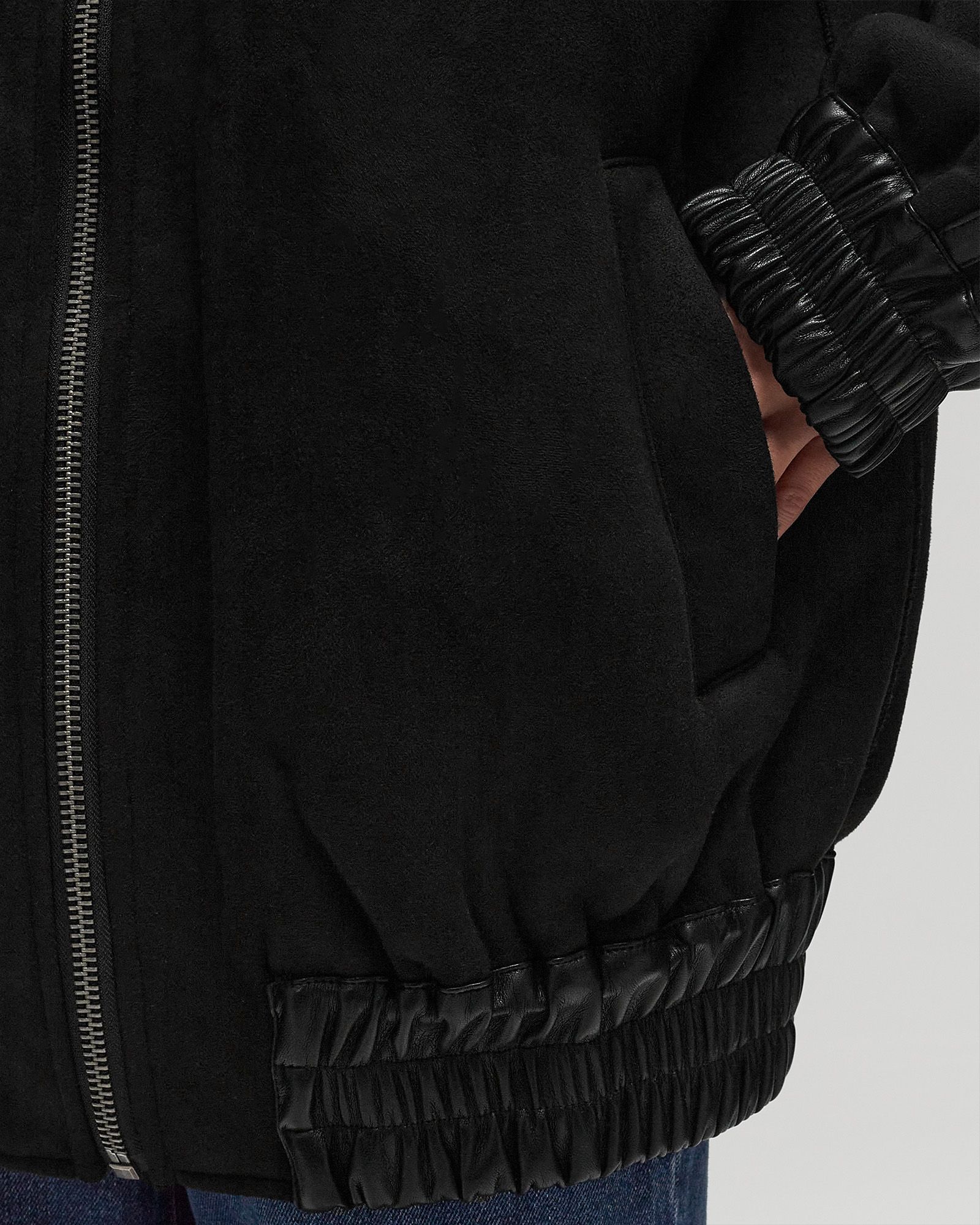 Oversized Bomber Jacket