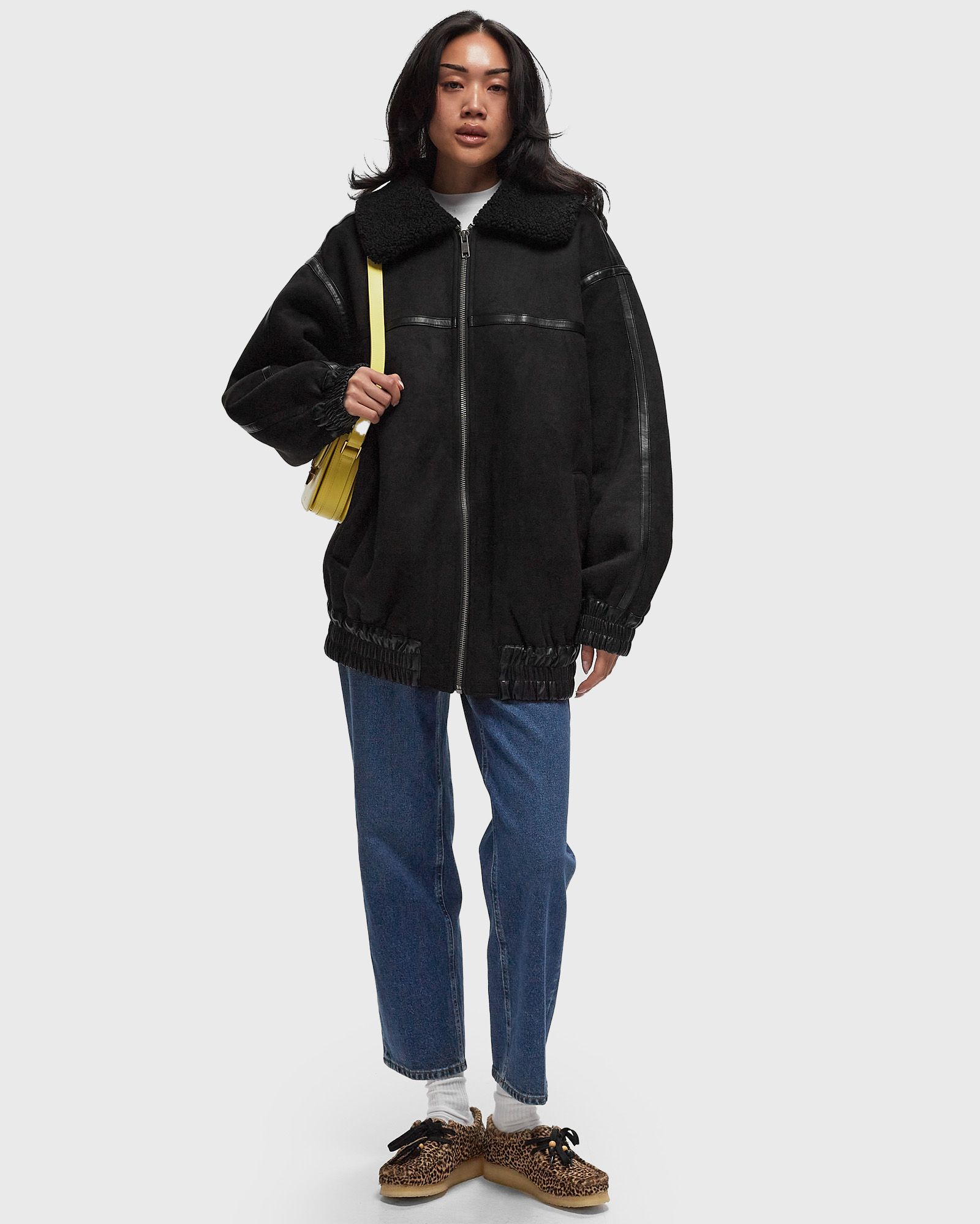 Oversized Bomber Jacket