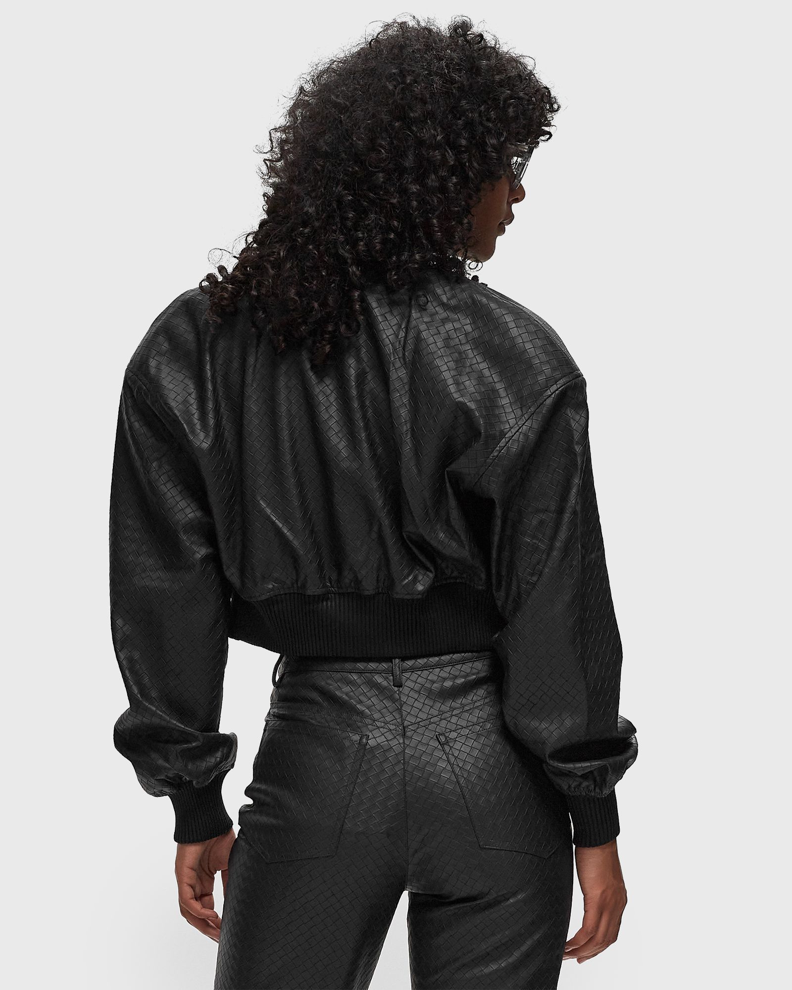 Cropped Braided Jacket