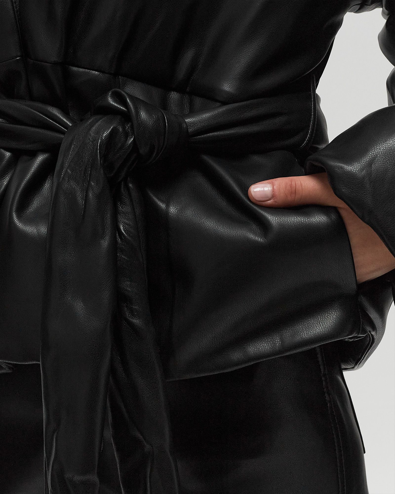 Belted Puffer Jacket