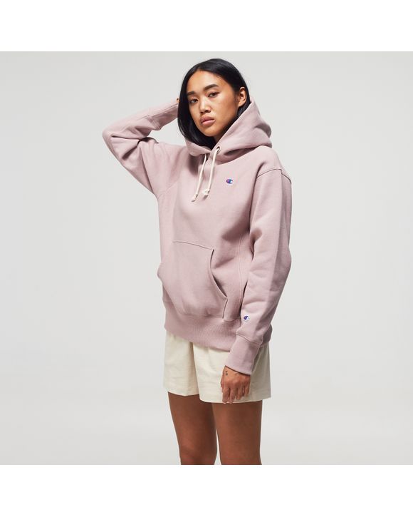 CHAMPION WMNS C LOGO REVERSE WEAVE HOODIE Multi DMA