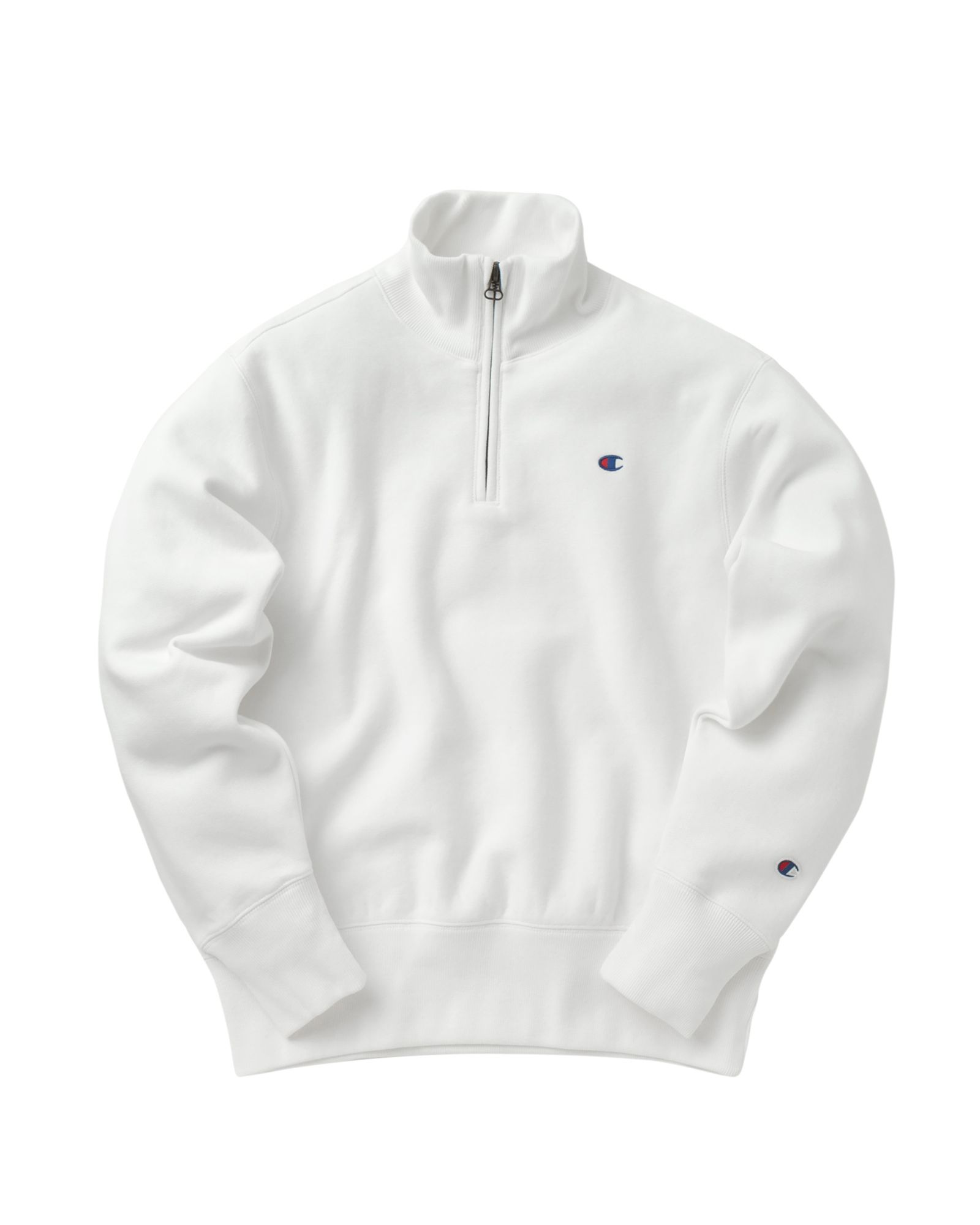 WMNS HALF ZIP-UP REVERSE WEAVE CROPPED SWEATSHIRT