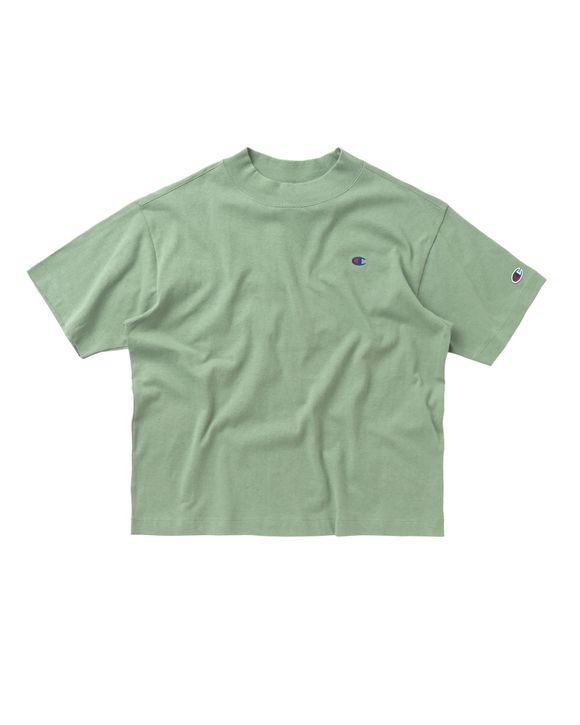 WMNS CREWNECK C LOGO CROPPED TEE
