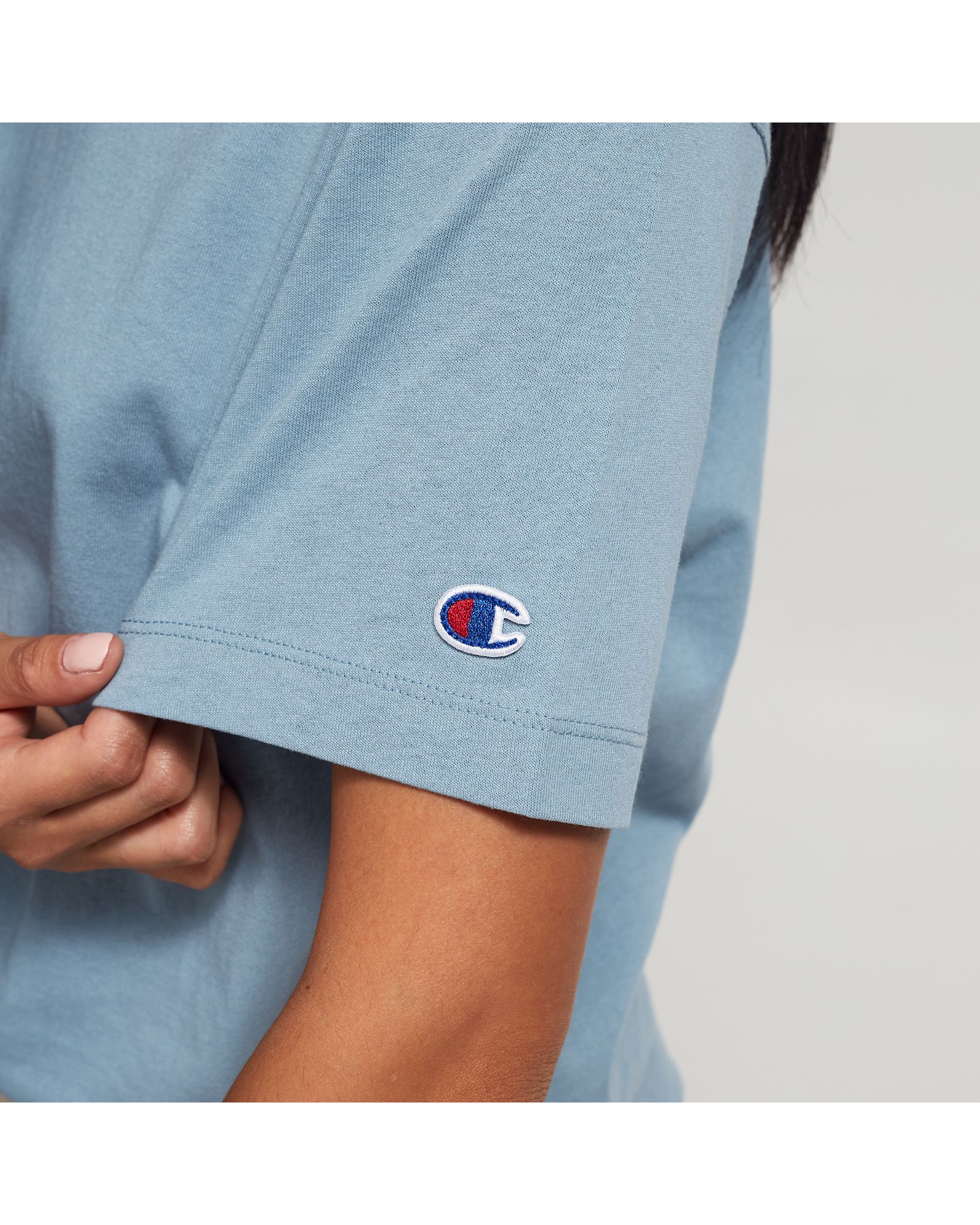 WMNS Crewneck C Logo Tee