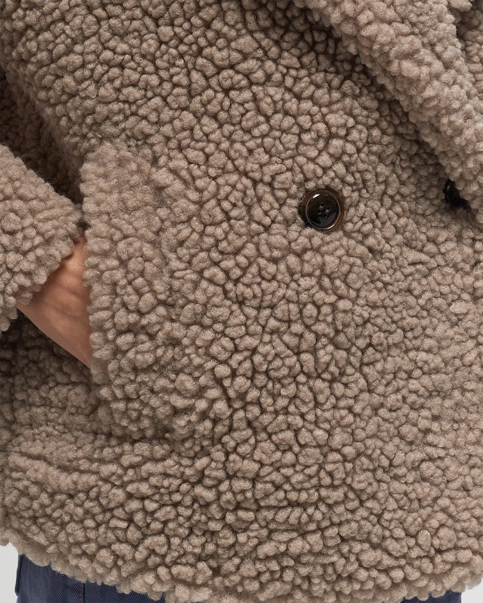 WMNS GERTRUDE SHORT TEDDY COAT