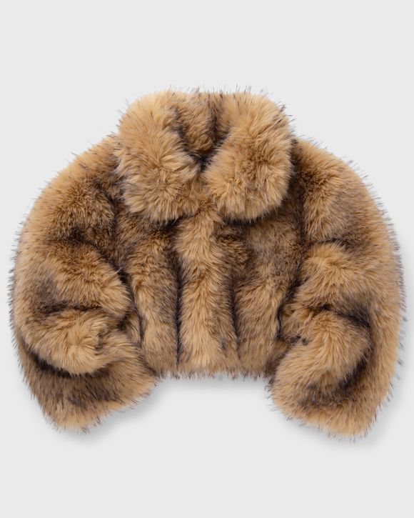 FAUX FUR CROP JACKET