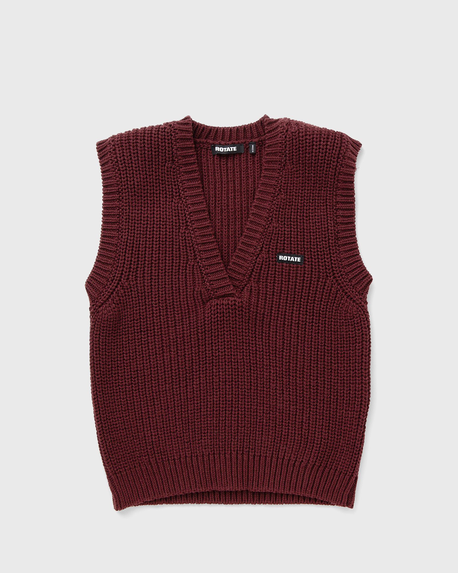 KNIT V-NECK VEST