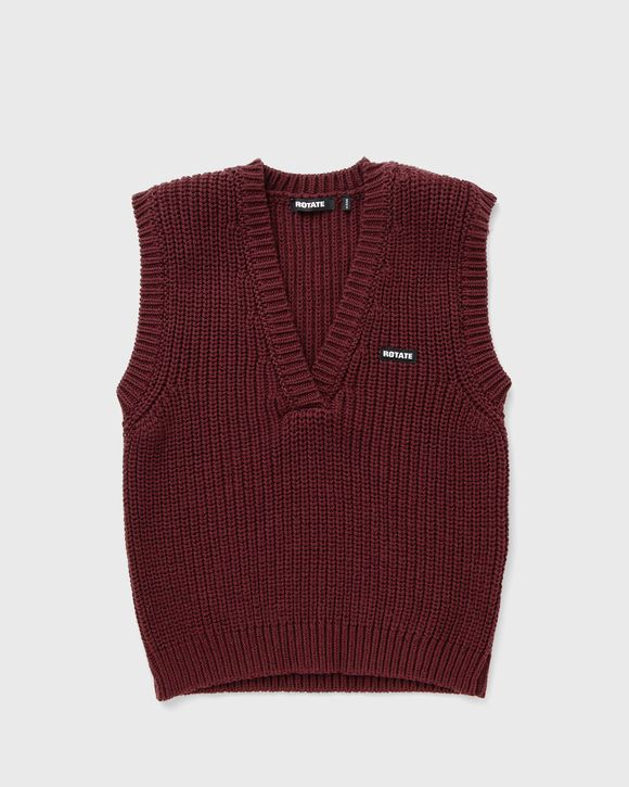 KNIT V-NECK VEST