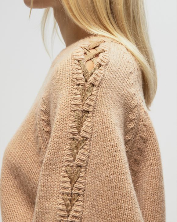 KNIT LACING JUMPER