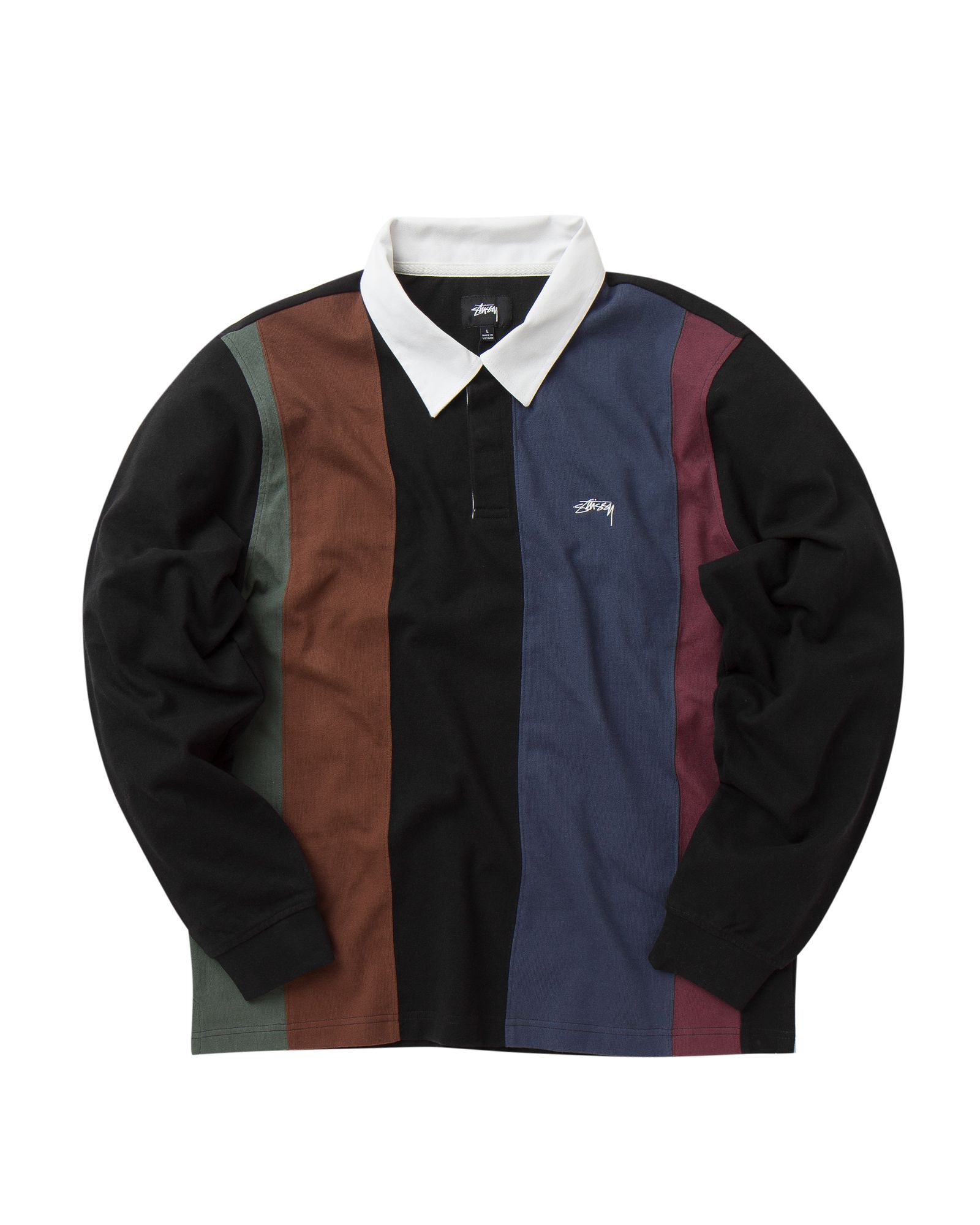 VERT STRIPE LS RUGBY