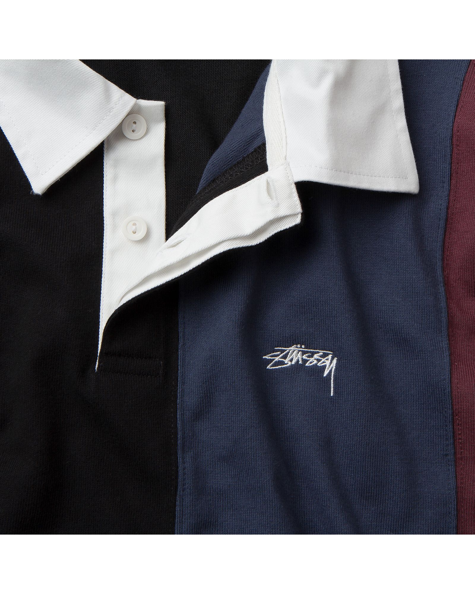 VERT STRIPE LS RUGBY