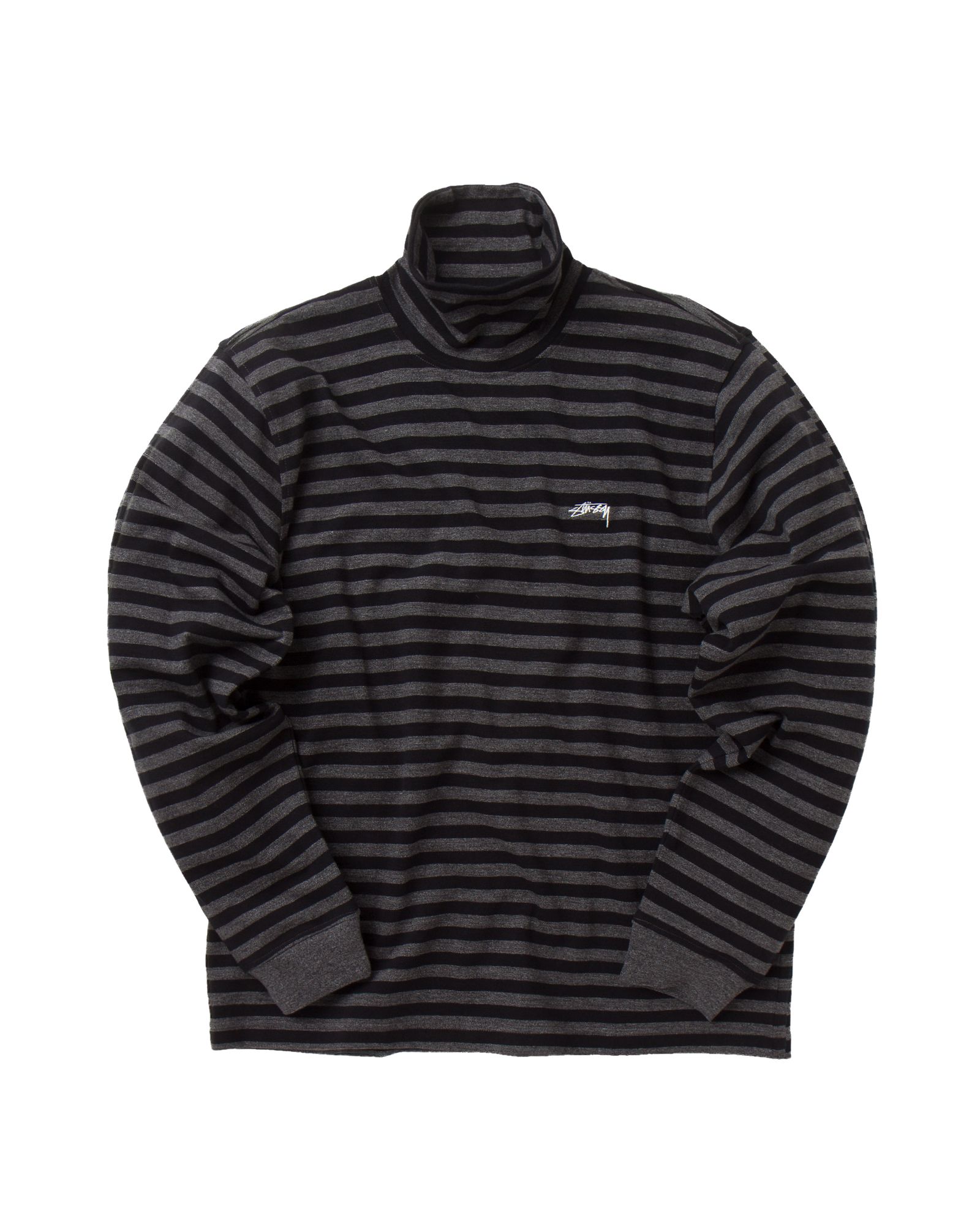 CLASSIC STRIPE LS TURTLENECK