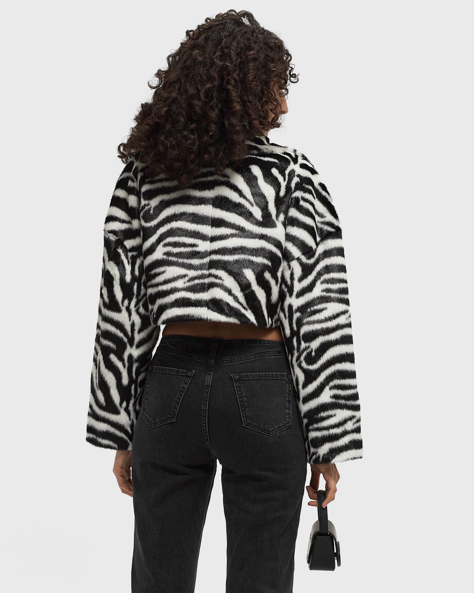 Faux Fur Crop Jacket