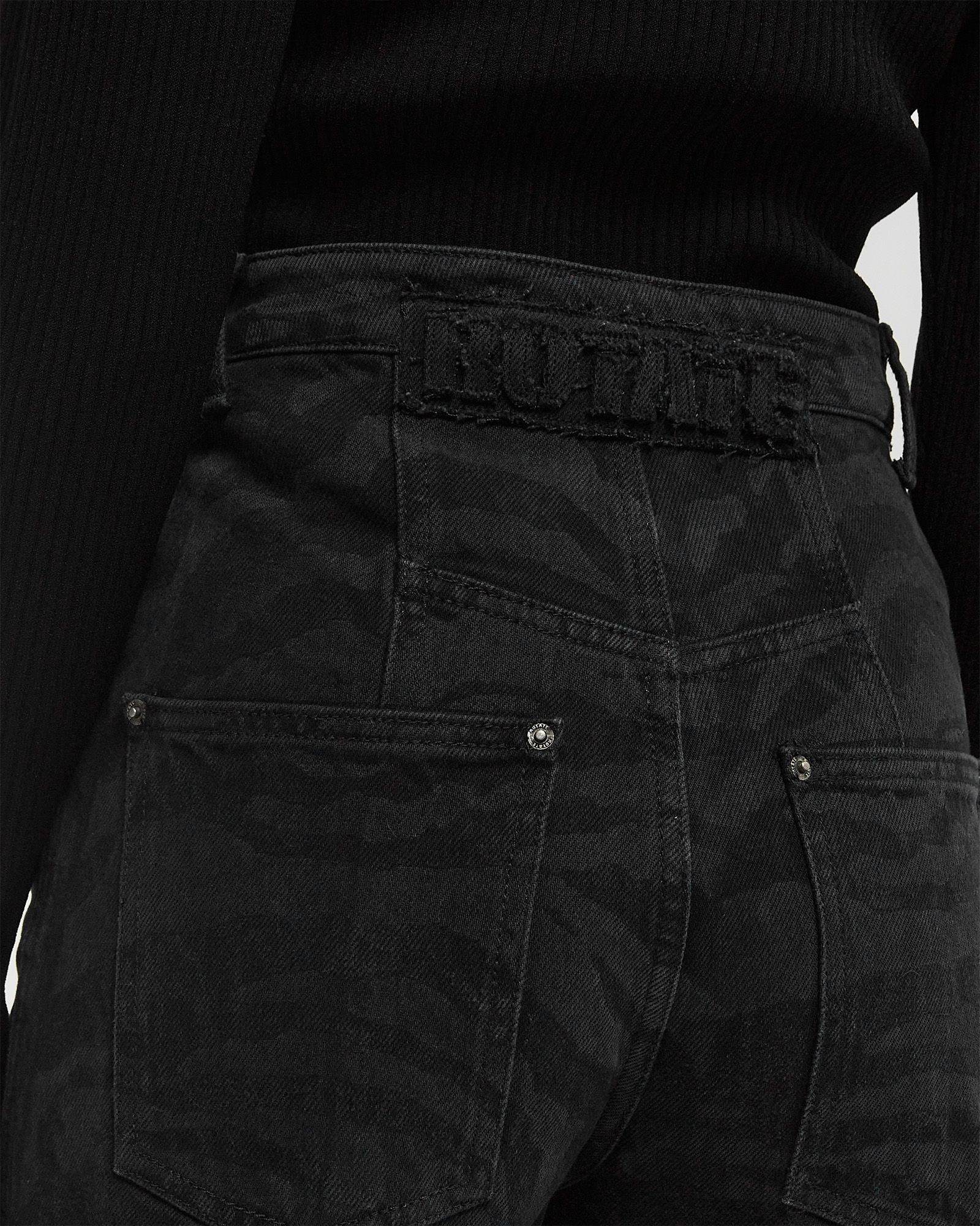 Zebra Twill Cargo Pants