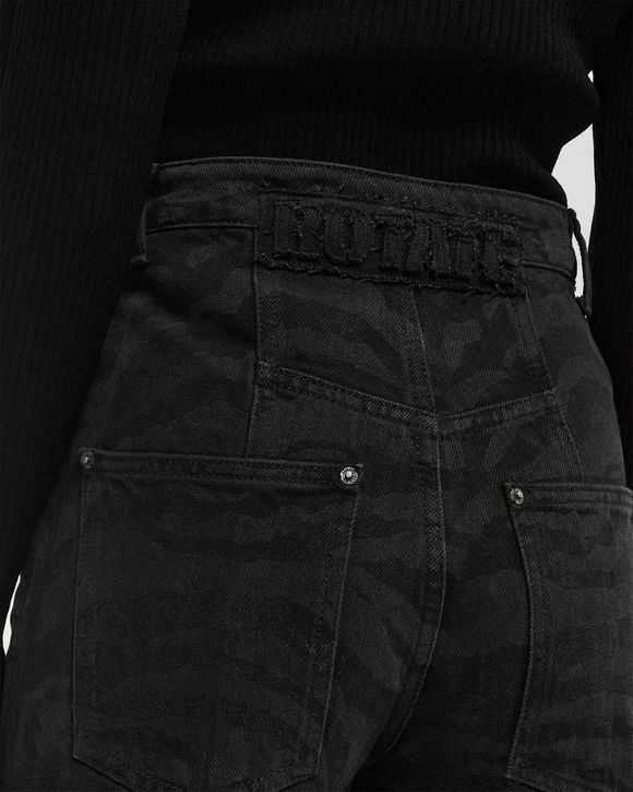 ボトムスその他 Rotate Birger Christensen Truck Pants ROTATE Birger Christensen Zebra Twill Cargo Pants Black