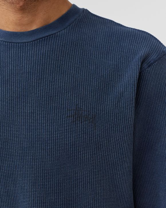 Stussy Basic Stock Longsleeve Thermal Blue | BSTN Store Stussy Basic Stock Longsleeve Thermal Blue | BSTN Store