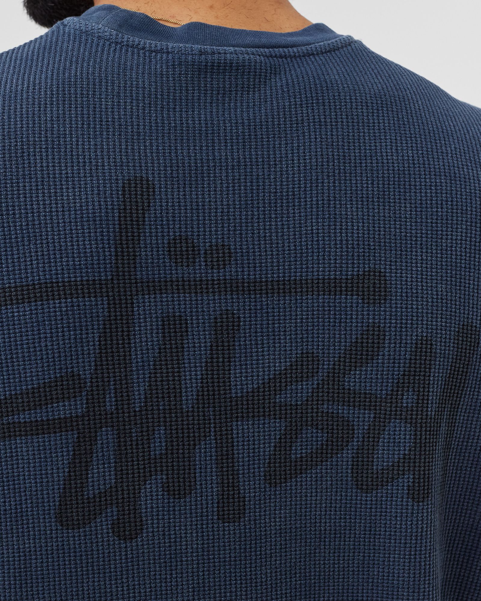 Stussy Basic Stock Longsleeve Thermal Blue | BSTN Store