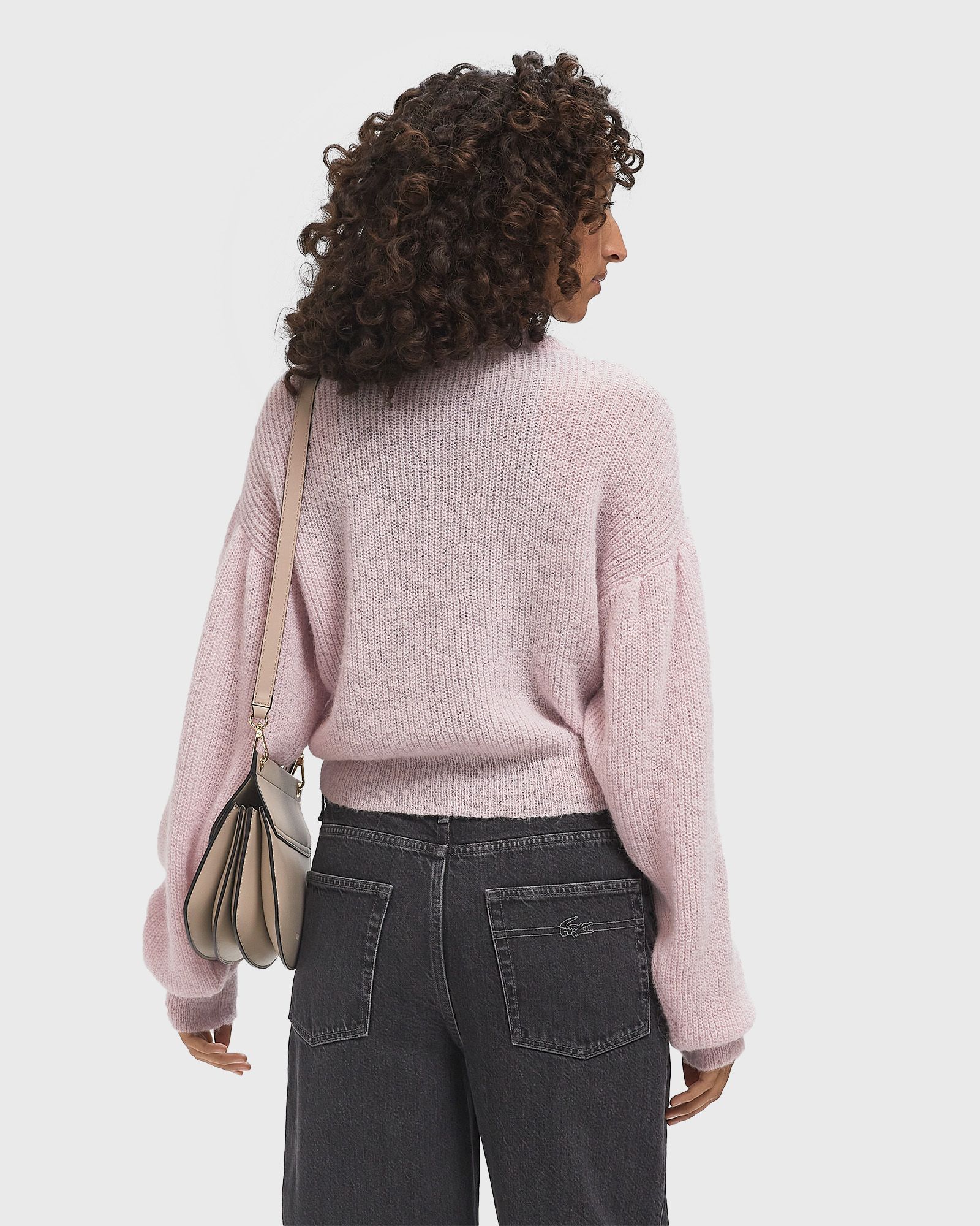 KNIT PUFF CREWNECK
