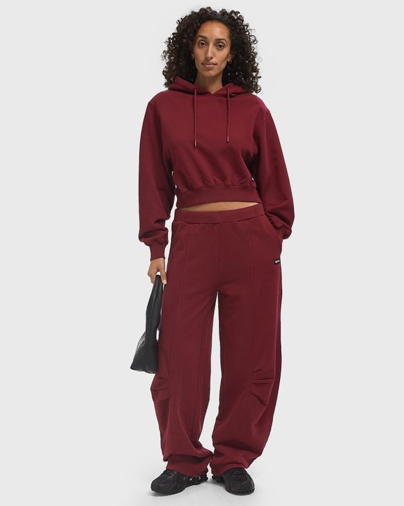 ボトムスその他 ROTATE FW25 'Terry Back' joggers (1143882734 2734) ROTATE Birger Christensen TERRY BACK SWEATPANTS Red | BSTN Store