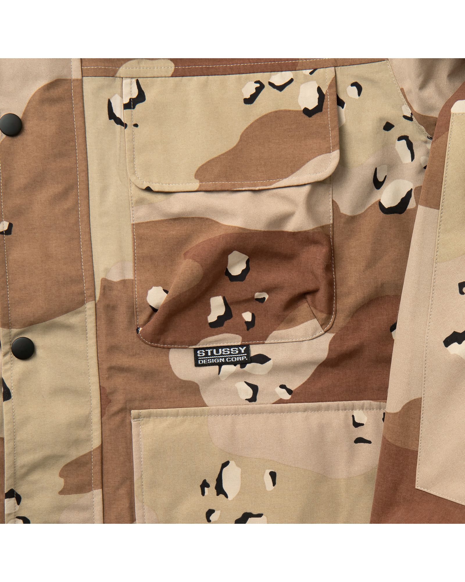 Camo Taped Seam Field Jacket