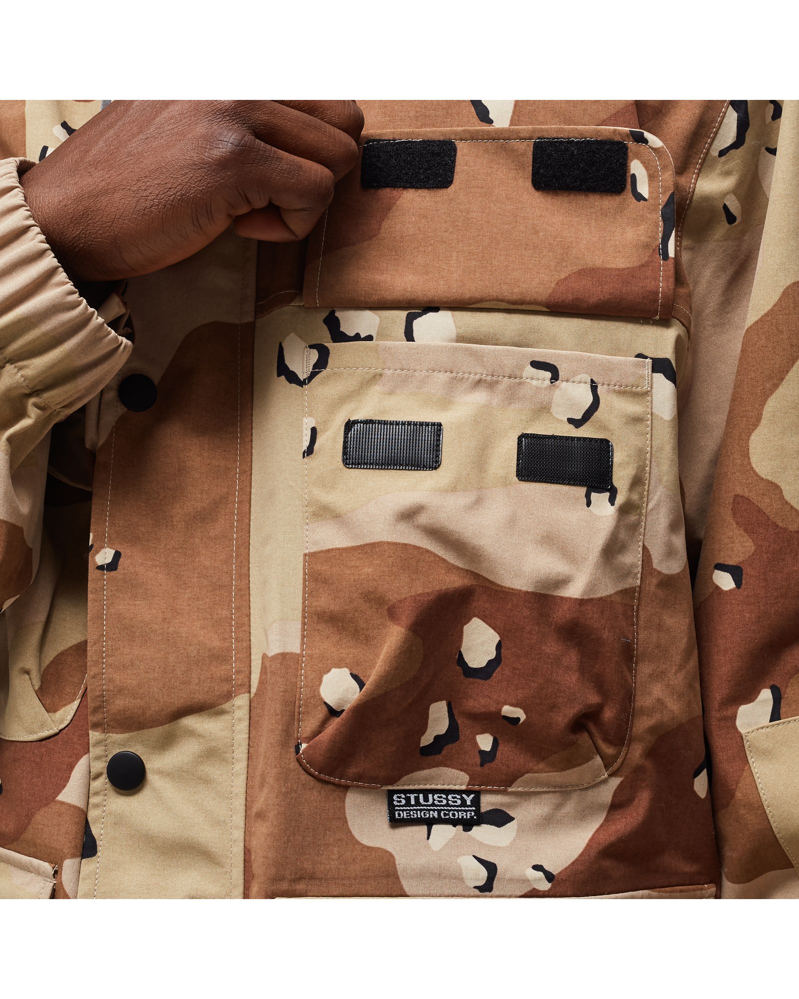 Camo Taped Seam Field Jacket