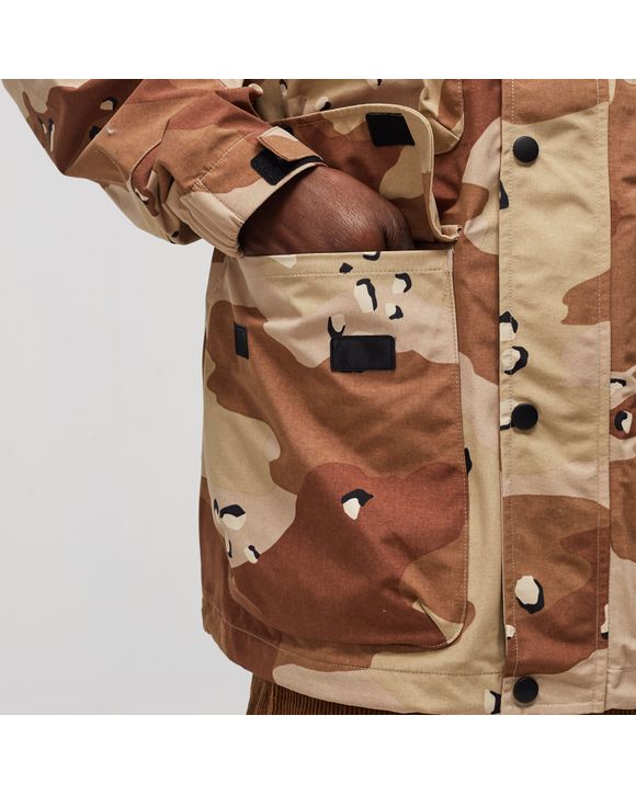 Stussy camo best sale taped field jacket