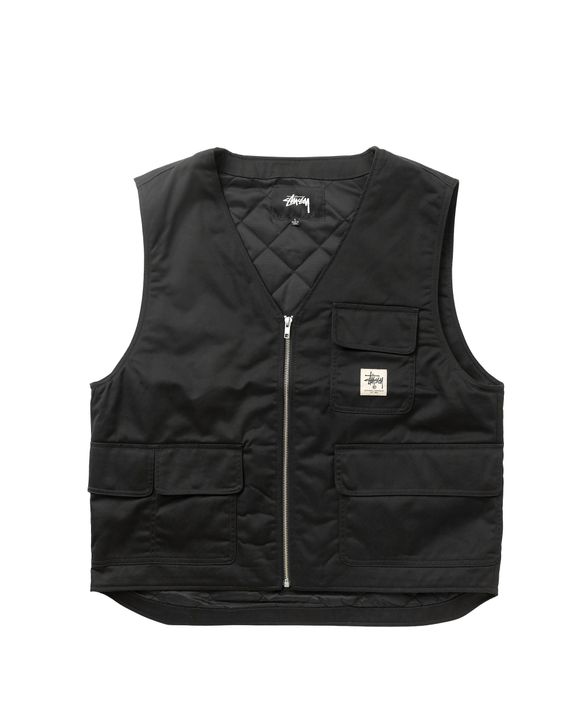 Stussy Insulated Work Vest Black - black