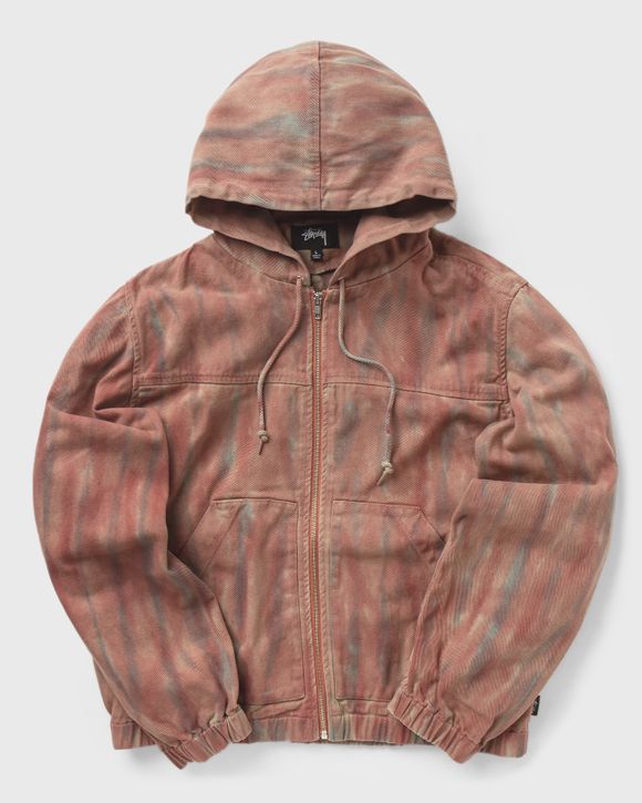 Stussy Dyed Work Jacket Brown - rust