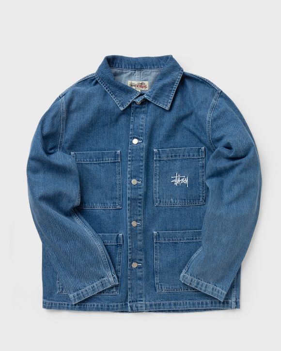 Stussy Denim Chore Jacket Blue | BSTN Store