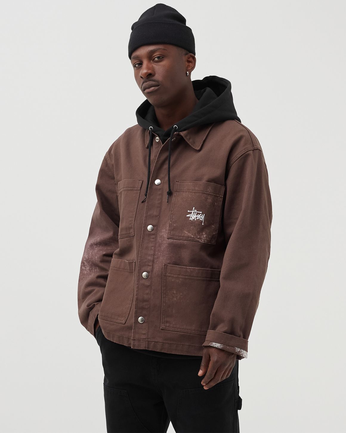 Haruuuuuuu‼︎ 　Spotted Bleach Chore Spotted Bleach Chore Jacket – Premier