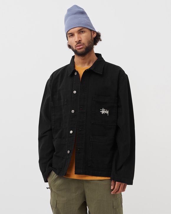 Canvas Chore Jacket - black