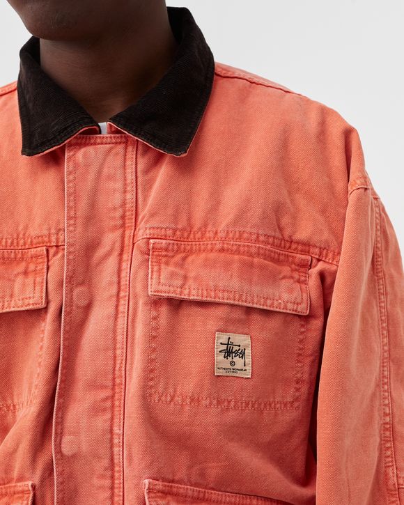 Stussy on sale orange jacket