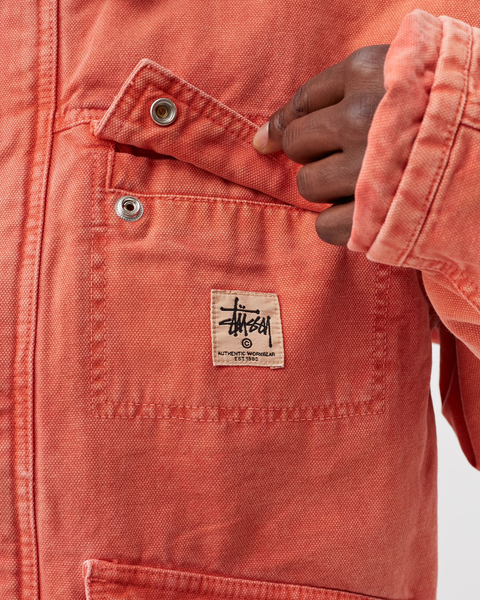 Washed Canvas Shop Jacket