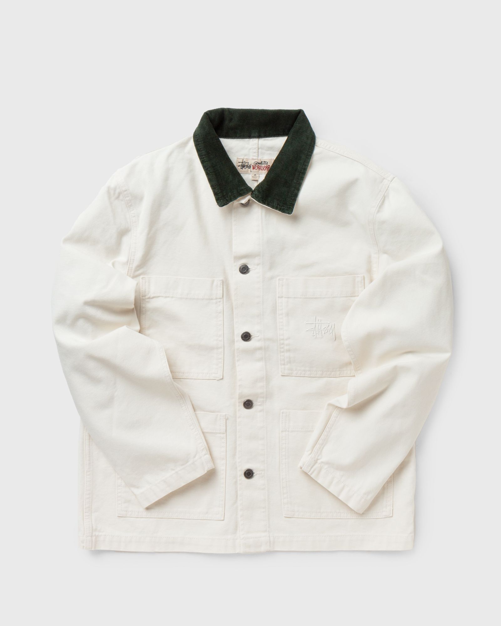Cord Collar Canvas Chore Jacket