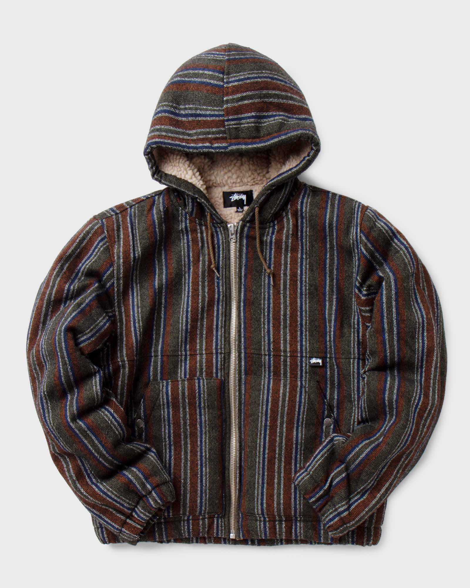 Wool Stripe Work Jacket