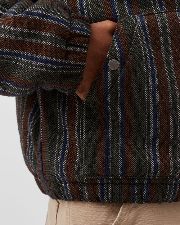 Wool Stripe Work Jacket